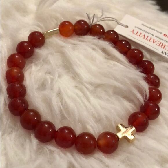 Charged Carnelian Bracelet - Picture 3 of 3
